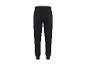 Pantalon de jogging noir avec taille élastique et chevilles resserrées, vue de dos.