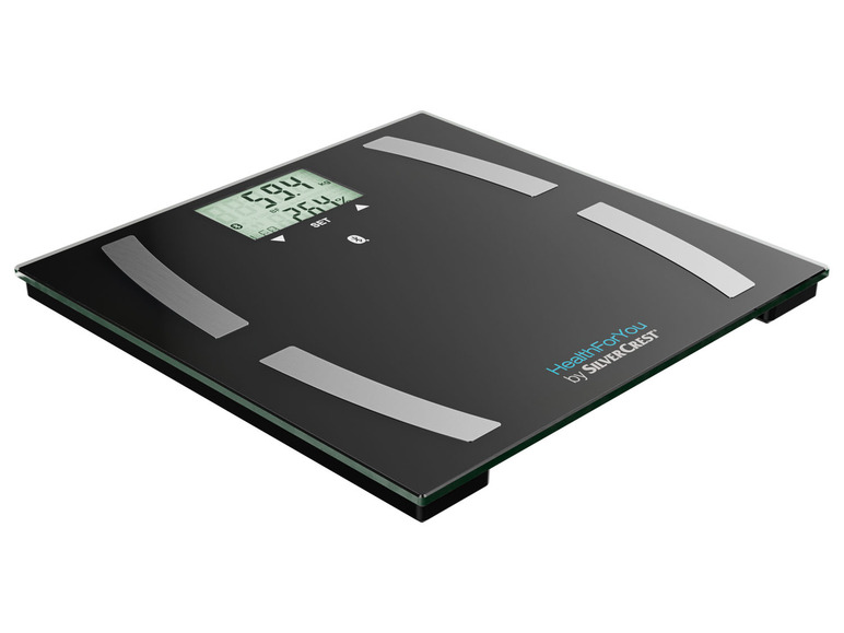 Ga naar volledige schermweergave: SILVERCREST® Personenweegschaal, met Bluetooth®, met app, max. 180 kg - afbeelding 5