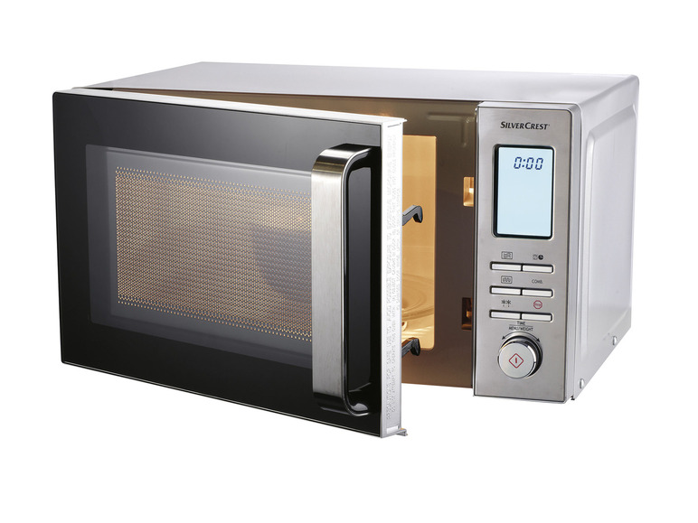 Ga naar volledige schermweergave: SILVERCREST® KITCHEN TOOLS Microgolfoven, max. 1000 W, inhoud 20 L, met grillfunctie - afbeelding 4
