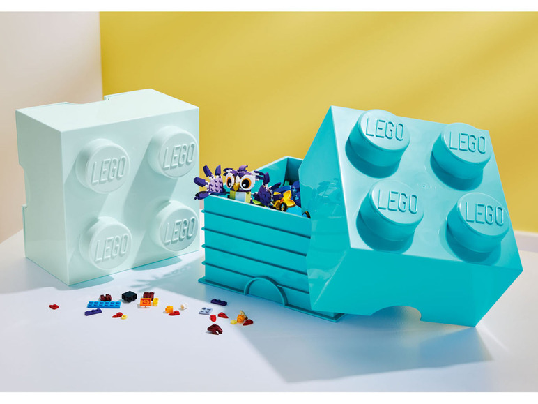 Aller en mode plein écran LEGO Boîte de rangement brique, set de 2, empilable - Photo 7