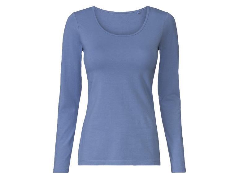 Ga naar volledige schermweergave: esmara® Set van 2 shirts met lange mouwen van een katoenmix - afbeelding 5
