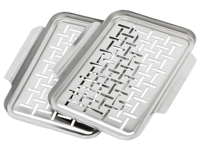 Aller en mode plein écran Poêle ou plateaux pour grillade, inoxydable - Photo 2