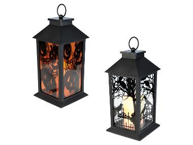 Lanterne d'Halloween à LED, avec effet de scintillement