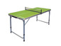 Een groene tafeltennistafel van ScudoPro.