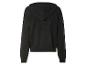 Zwarte hoodie.