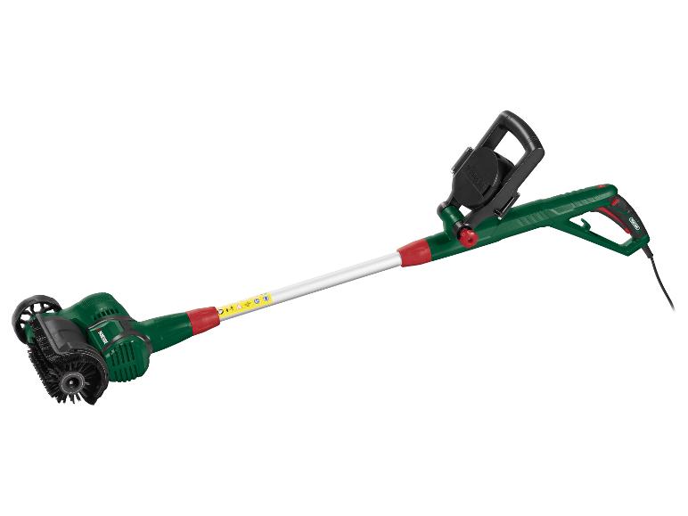 Parkside elektrische voegenborstel, groen en zwart, met snoer