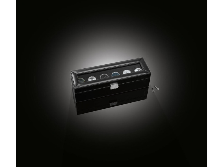 Aller en mode plein écran AURIOL® Coffret de rangement pour montres - Photo 4