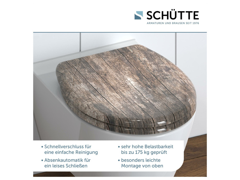 Ga naar volledige schermweergave: Schütte WC zitting duroplast, met soft-close-mechanisme - afbeelding 53