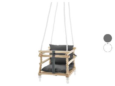LUPILU® Balançoire en bois pour bébé