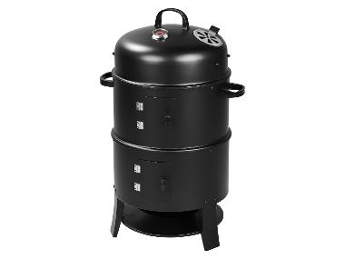 GRILLMEISTER Fumoir barbecue 3 en 1