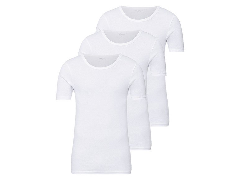 Ga naar volledige schermweergave: LIVERGY® Set van 3 katoenen t-shirts - afbeelding 6