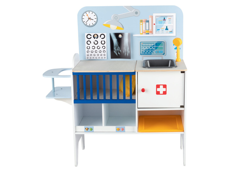 Aller en mode plein écran Playtive Cabinet médical et vétérinaire 2 en 1 en bois - Photo 4