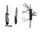 Twee CRIVIT messen en een multitool met diverse functies.