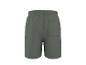 Grijze herenshort met elastische tailleband en achterzak.