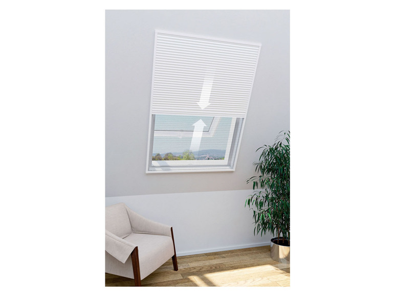 Ga naar volledige schermweergave: LIVARNO home Insecten- en zonwering voor dakvensters, 110 x 160 cm - afbeelding 1