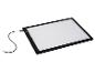 Tablette lumineuse LED avec câble USB pour dessin et traçage.