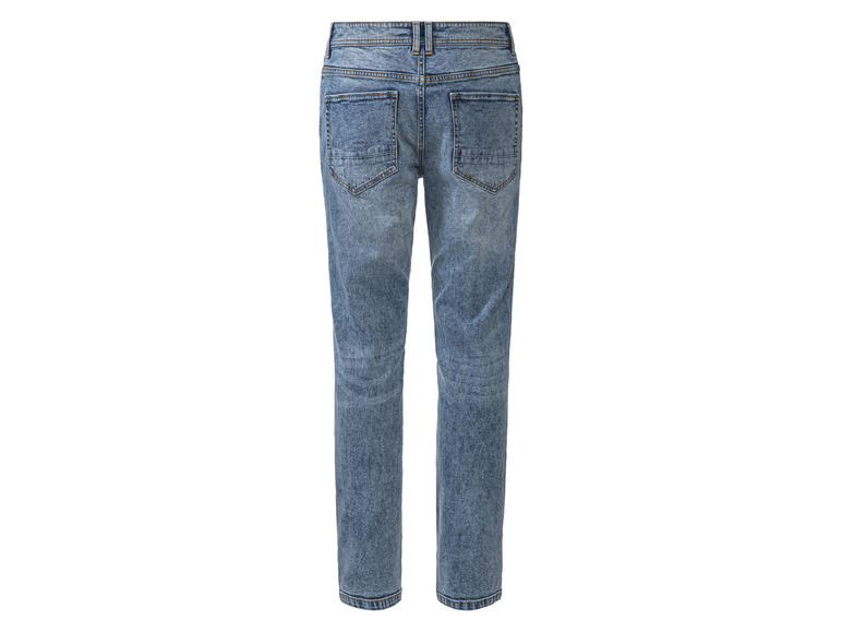 Ga naar volledige schermweergave: LIVERGY® Slim fit jeans van een katoenmix - afbeelding 6