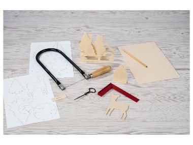Set de bricolage avec scie à chantourner crelando®