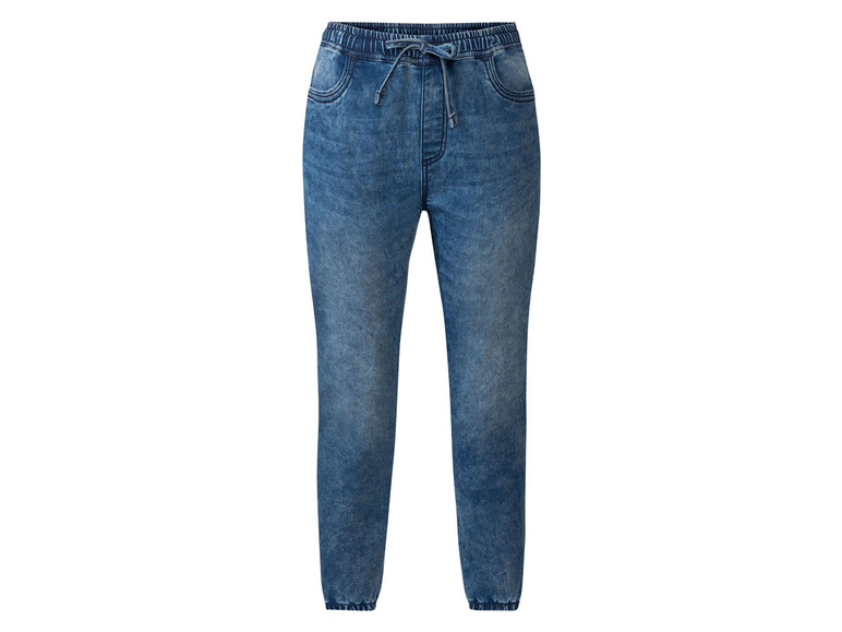 Aller en mode plein écran esmara® Pantalon molletonné au look denim - Photo 2