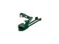 Support Parkside vert avec vis réglables pour outils.