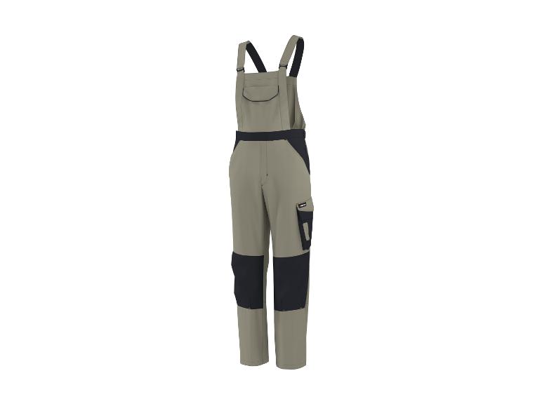 Salopette de travail Parkside pour homme en beige et bleu marine