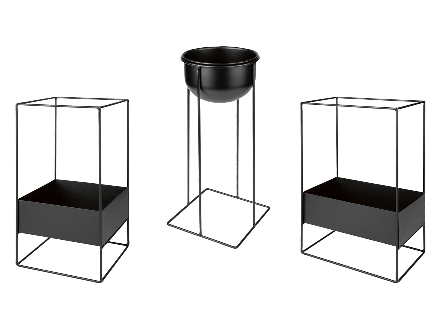Bloempot met metalen frame, max. 3 kg LIVARNO home