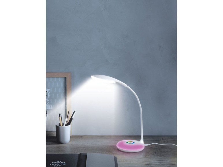 Aller en mode plein écran LIVARNO home Lampe de bureau à LED avec bras flexible - Photo 9