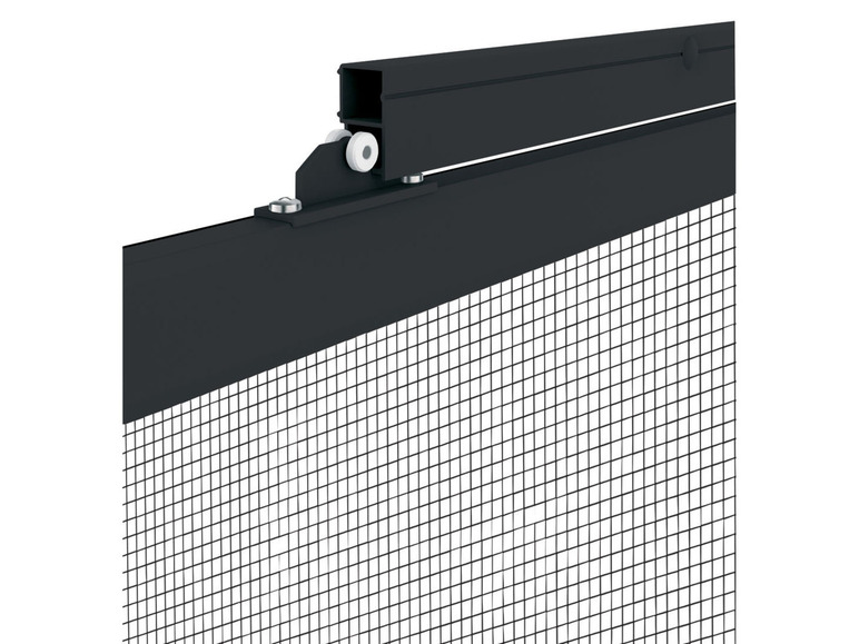 Ga naar volledige schermweergave: LIVARNO home Aluminium schuifvliegendeur, 120 x 240 cm - afbeelding 5