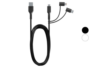 TRONIC® Câble de recharge et synchronisation 3 en 1