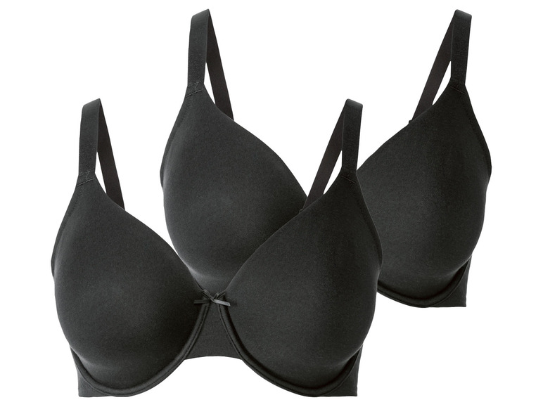 Aller en mode plein écran esmara® Set de 2 soutiens-gorge à armatures en un mélange de coton - Photo 5