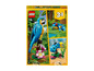 Boîte LEGO Creator 3 en 1 avec un perroquet, une grenouille et un poisson.