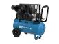 Blauwe Güde compressor.