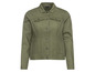 Een groen denim jack