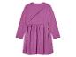 Kleding voor meisjes, lange mouwen, paarse kleur.