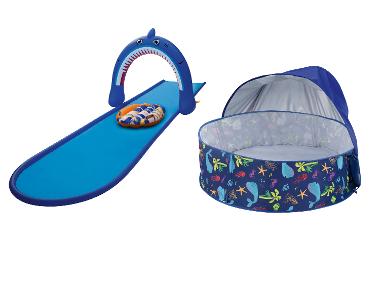 lupilu® Toboggan aquatique ou Piscine pop-up