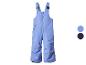 Salopette de ski bleue pour enfants avec bretelles et poches zippées