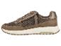 Bruine dames sneakers met rits en veters