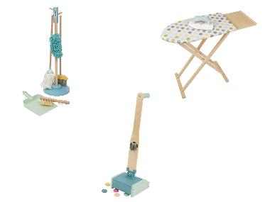 LUPILU® Set de ménage en bois pour enfants