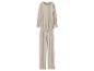 Ensemble beige haut manches longues et pantalon assorti