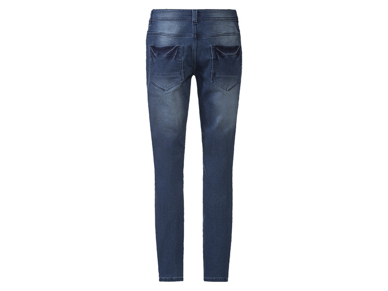 Aller en mode plein écran LIVERGY® Jean slim fit sweat denim en un mélange de coton - Photo 3