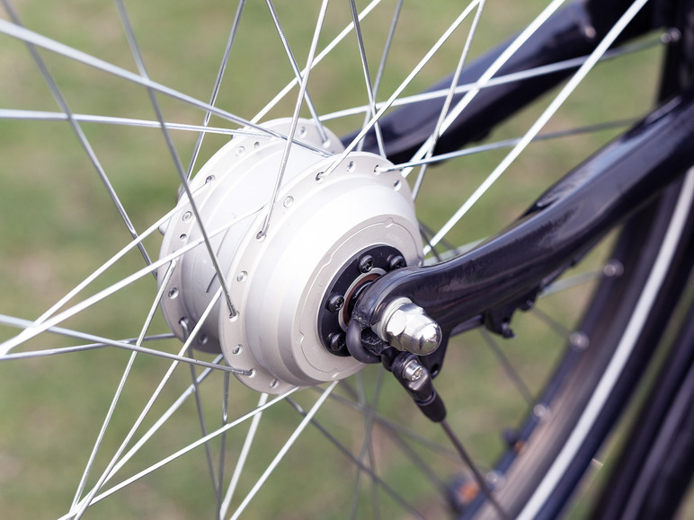 Ga naar volledige schermweergave: Colorado Elektrische fiets »Shiny Black Lady«, 28", voorwielmotor - afbeelding 19