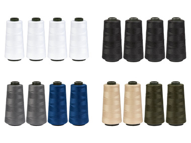 crelando® Fils à coudre overlock, set de 4