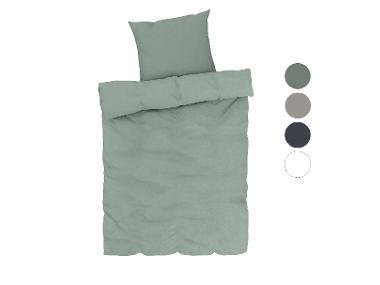 Housse de couette en coton-lin, 140 x 200 cm LIVARNO home