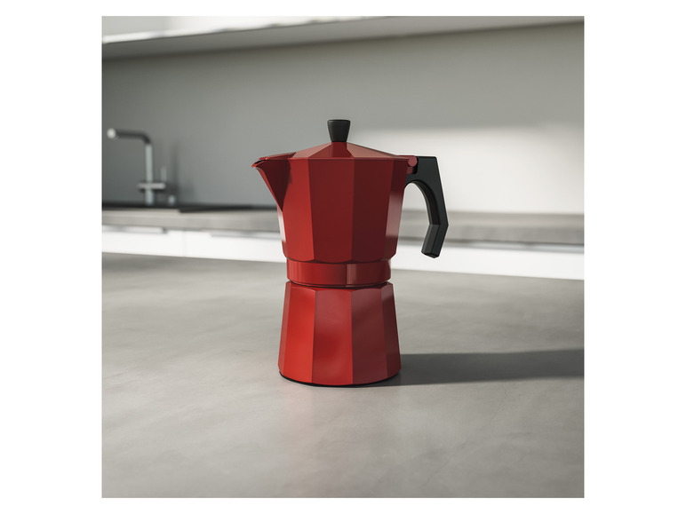 Ga naar volledige schermweergave: ERNESTO® Espressokan, aluminium, voor 9 kopjes - afbeelding 7