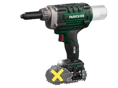 Accugereedschap voor popnagels 20 V PARKSIDE® PBNSG20
