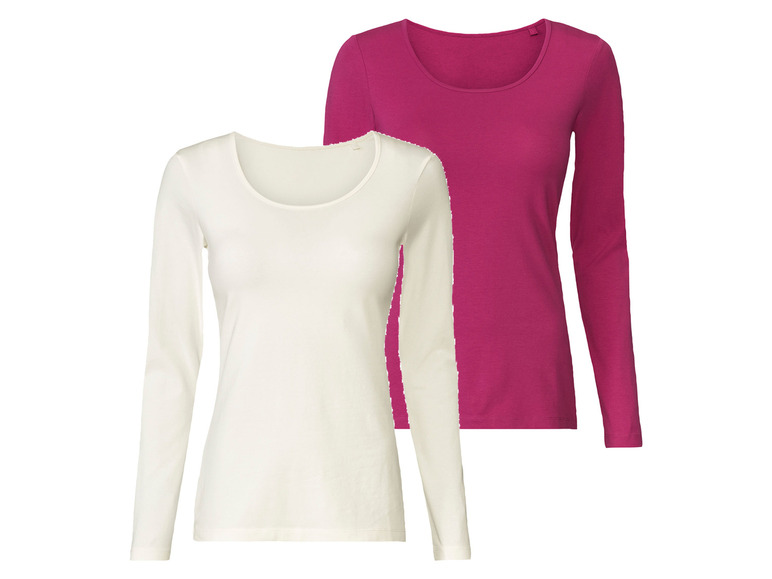 Ga naar volledige schermweergave: esmara® Set van 2 shirts met lange mouwen van een katoenmix - afbeelding 14