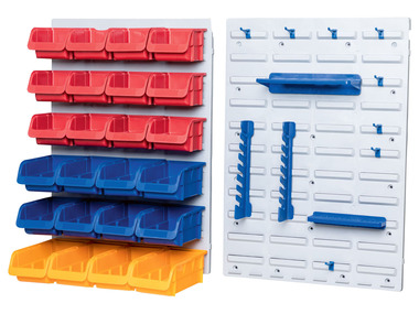 PARKSIDE® Wandorganizer, 75-delig, 2 wandelementen