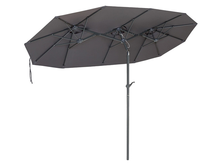 Ga naar volledige schermweergave: LIVARNO HOME Dubbele parasol met ventilatie, 300 x 150 cm - afbeelding 2