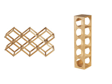 Étagère à vin en bambou LIVARNO home