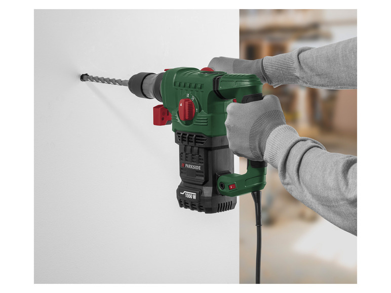Ga naar volledige schermweergave: PARKSIDE® Boor- en breekhamer met SDS-plus »PBH 1550«, 1550 W - afbeelding 7
